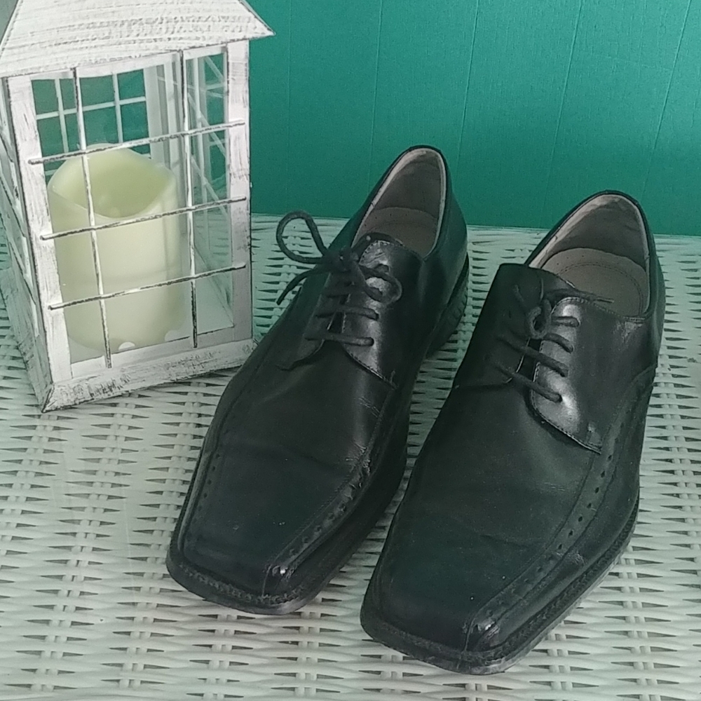 Stacy Adams Men’s Black Oxfords. Size 10